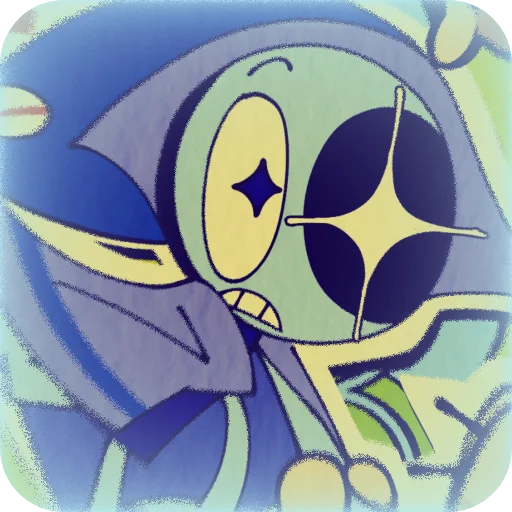 🌑 Стикер «Astro» для Telegram