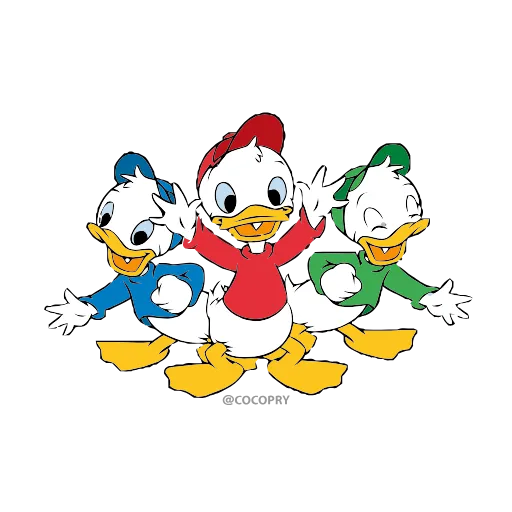 Стикер 4 Donald Duck