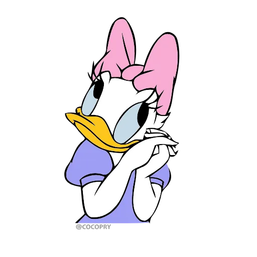 Стикер 7 Donald Duck