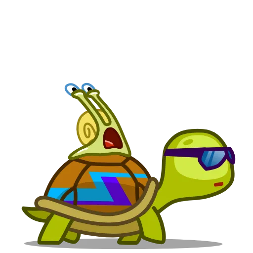 Стикер 8 Turtle Donnie