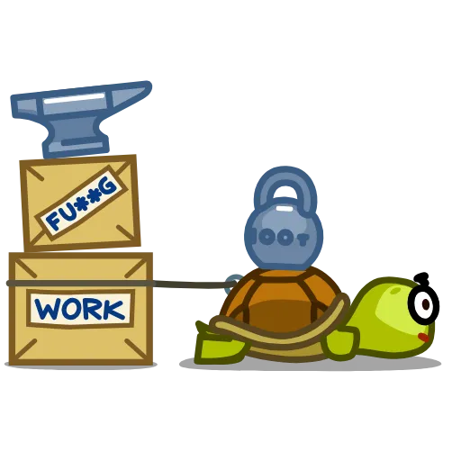 Стикер 28 Turtle Donnie