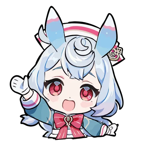 Стикер 42 HoYomoji - Анимодзи HoYoverse, векторные