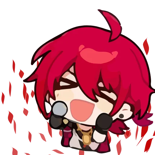 Стикер 58 HoYomoji - Анимодзи HoYoverse, векторные