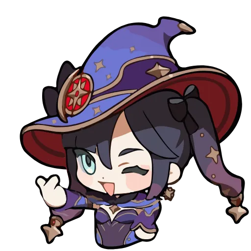 Стикер 25 HoYomoji - Анимодзи HoYoverse, векторные