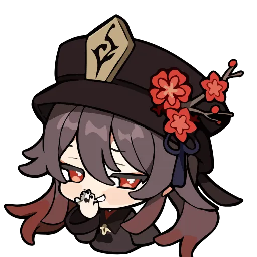 Стикер 24 HoYomoji - Анимодзи HoYoverse, векторные