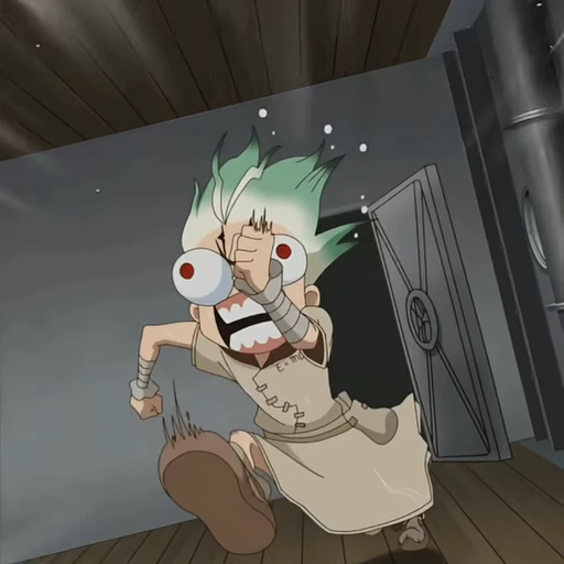 🏃‍♂️ Стикер «Dr. Stone New World» для Telegram