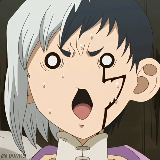 😧 Стикер «Dr. Stone New World» для Telegram