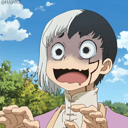 🤤 Стикер «Dr. Stone New World» для Telegram