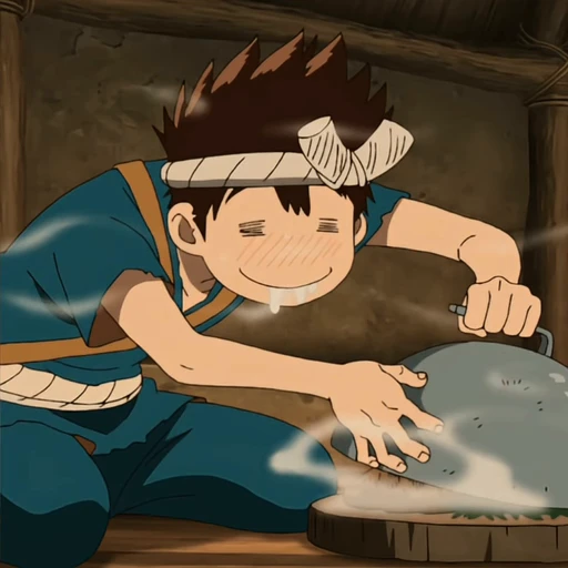 🤤 Стикер «Dr. Stone New World» для Telegram