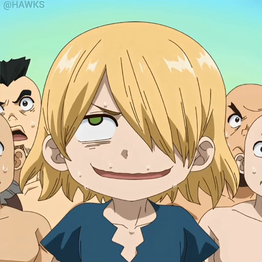 😥 Стикер «Dr. Stone New World» для Telegram