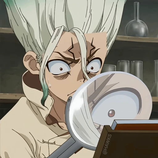 🔎 Стикер «Dr. Stone New World» для Telegram