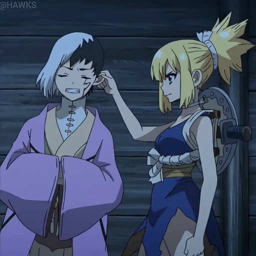 😡 Стикер «Dr. Stone New World» для Telegram