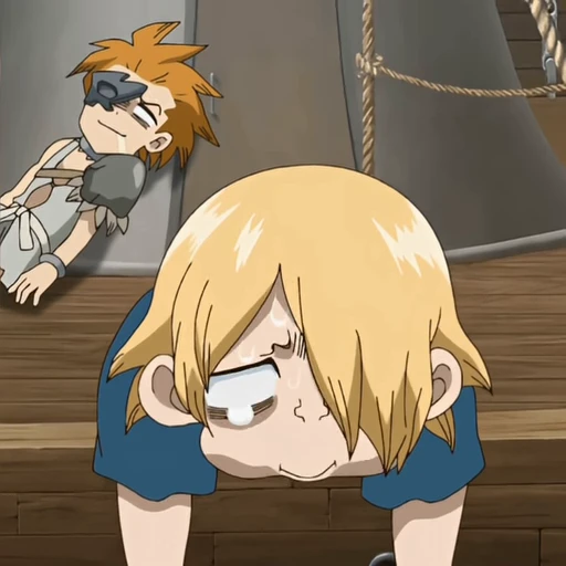 🤮 Стикер «Dr. Stone New World» для Telegram
