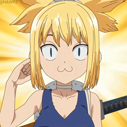 🤨 Стикер «Dr. Stone New World» для Telegram