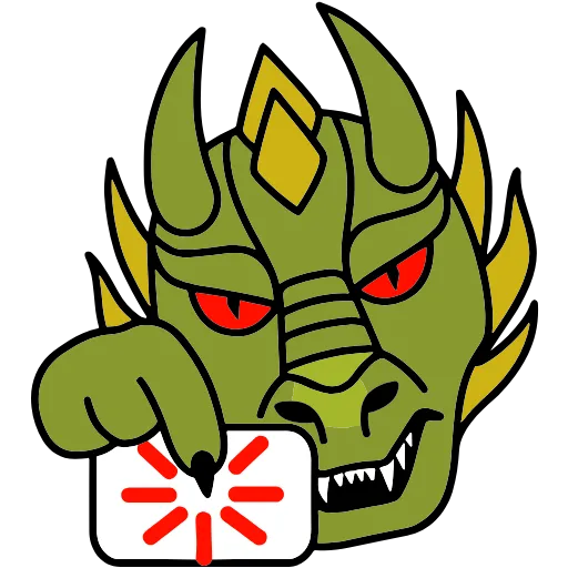 Стикер 17 DRAGON .