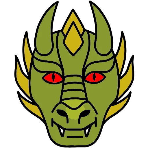 Стикер 18 DRAGON .
