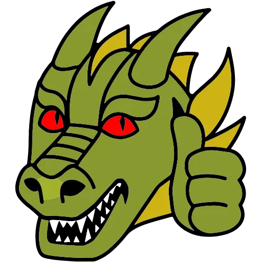 Стикер 9 DRAGON .