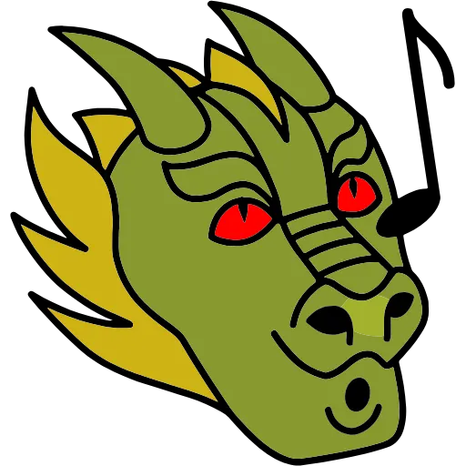 Стикер 5 DRAGON .