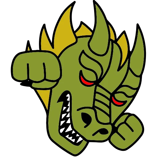 Стикер 8 DRAGON .