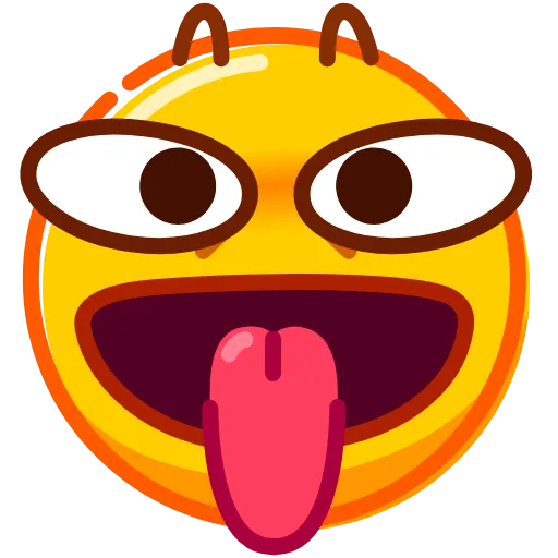 Стикер 16 Drollemoji