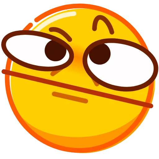 Стикер 18 Drollemoji