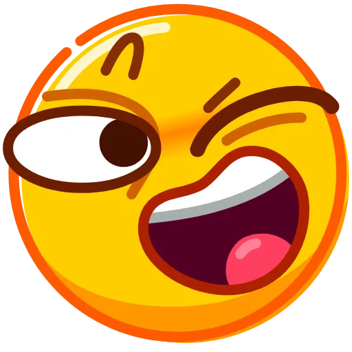 Стикер 9 Drollemoji