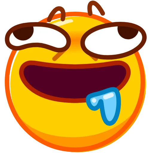 Стикер 44 Drollemoji