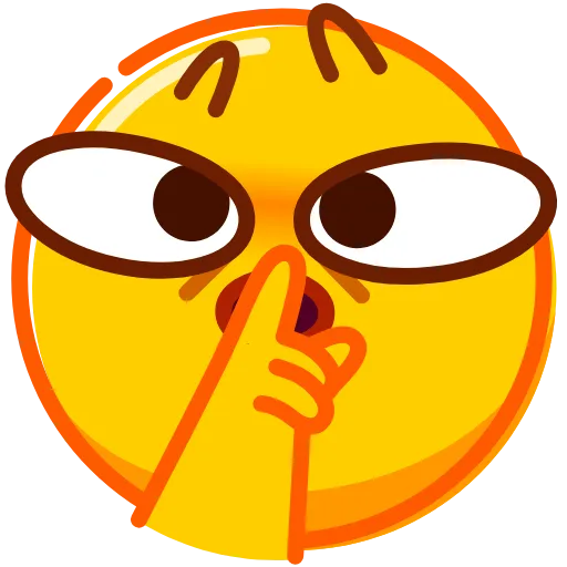 Стикер 38 Droll Emoji