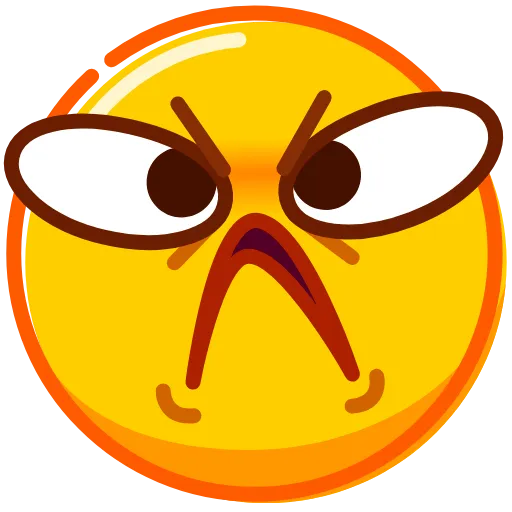 Стикер 29 Droll Emoji