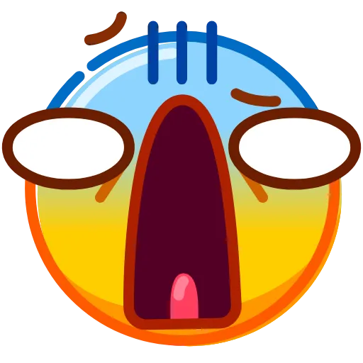 Стикер 35 Droll Emoji