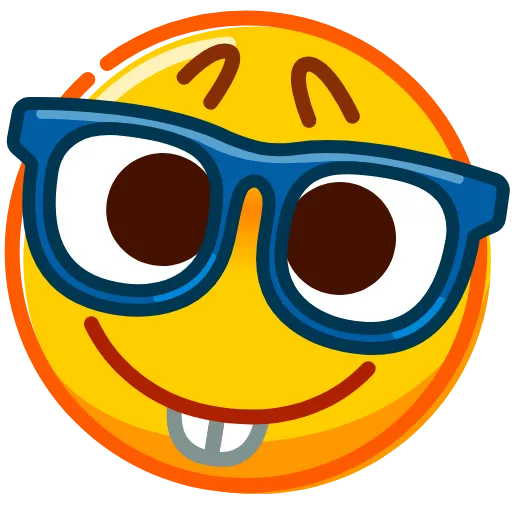 Стикер 20 Droll Emoji