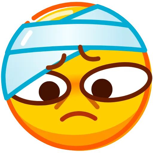 Стикер 48 Droll Emoji