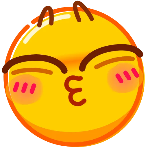 Стикер 14 Droll Emoji