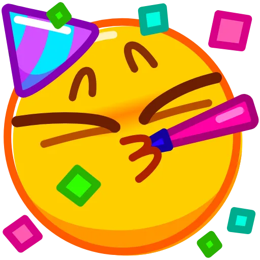 Стикер 23 Droll Emoji