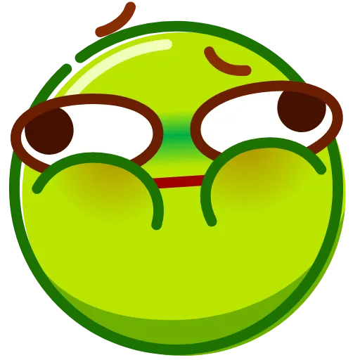 Стикер 46 Droll Emoji