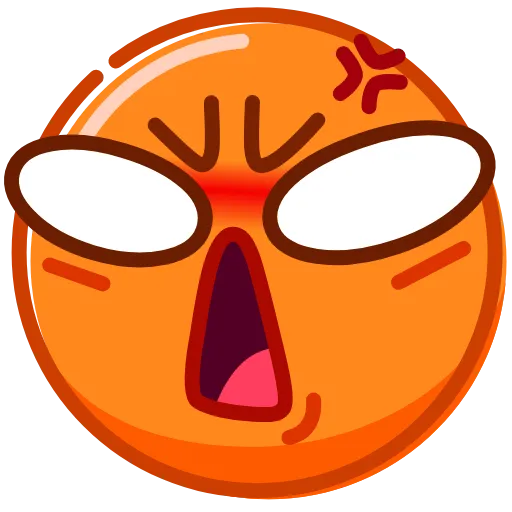 Стикер 30 Droll Emoji
