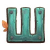 Стикер 26 druid letters