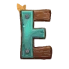 Стикер 6 druid letters