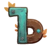 Стикер 28 druid letters