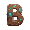 Стикер 3 druid letters