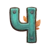 Стикер 25 druid letters