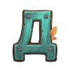 Стикер 5 druid letters