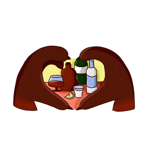 😂 Стикер «Drunken fox» для Telegram
