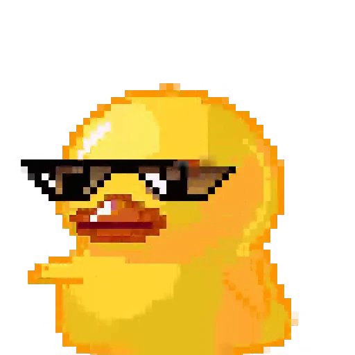 😉 Стикер «Pixel Duck» для Telegram
