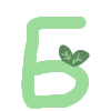 🍀 Эмодзи «Буквы с цветами» для Telegram