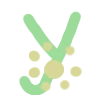 🍀 Эмодзи «Буквы с цветами» для Telegram