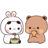 Стикер 4 Dudu &amp; Bubu