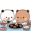 Стикер 5 Dudu &amp; Bubu