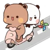 Стикер 6 Dudu &amp; Bubu