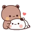 Стикер 61 Dudu &amp; Bubu